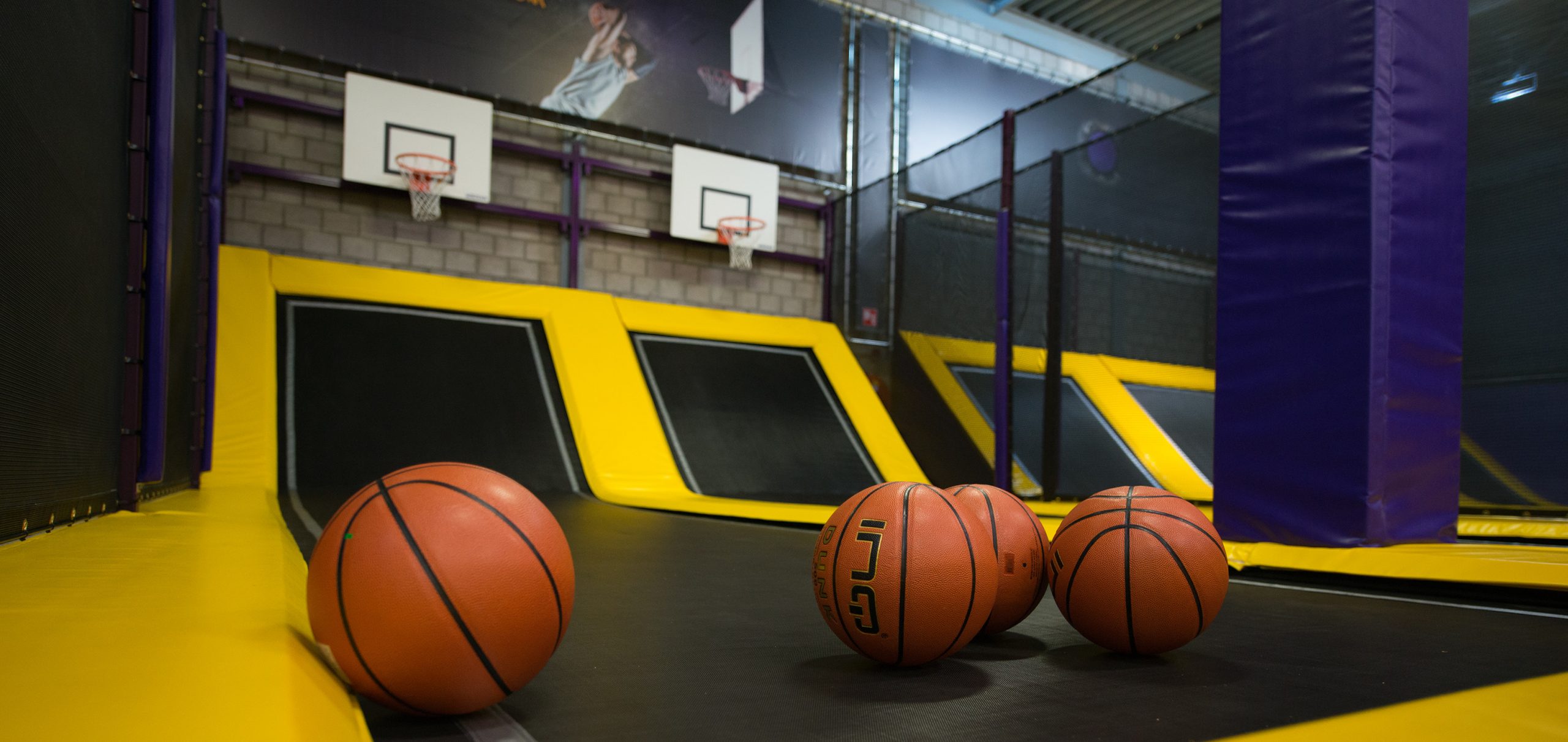 Basketball Area at Jus Jumpin, Pune Abc Square Building