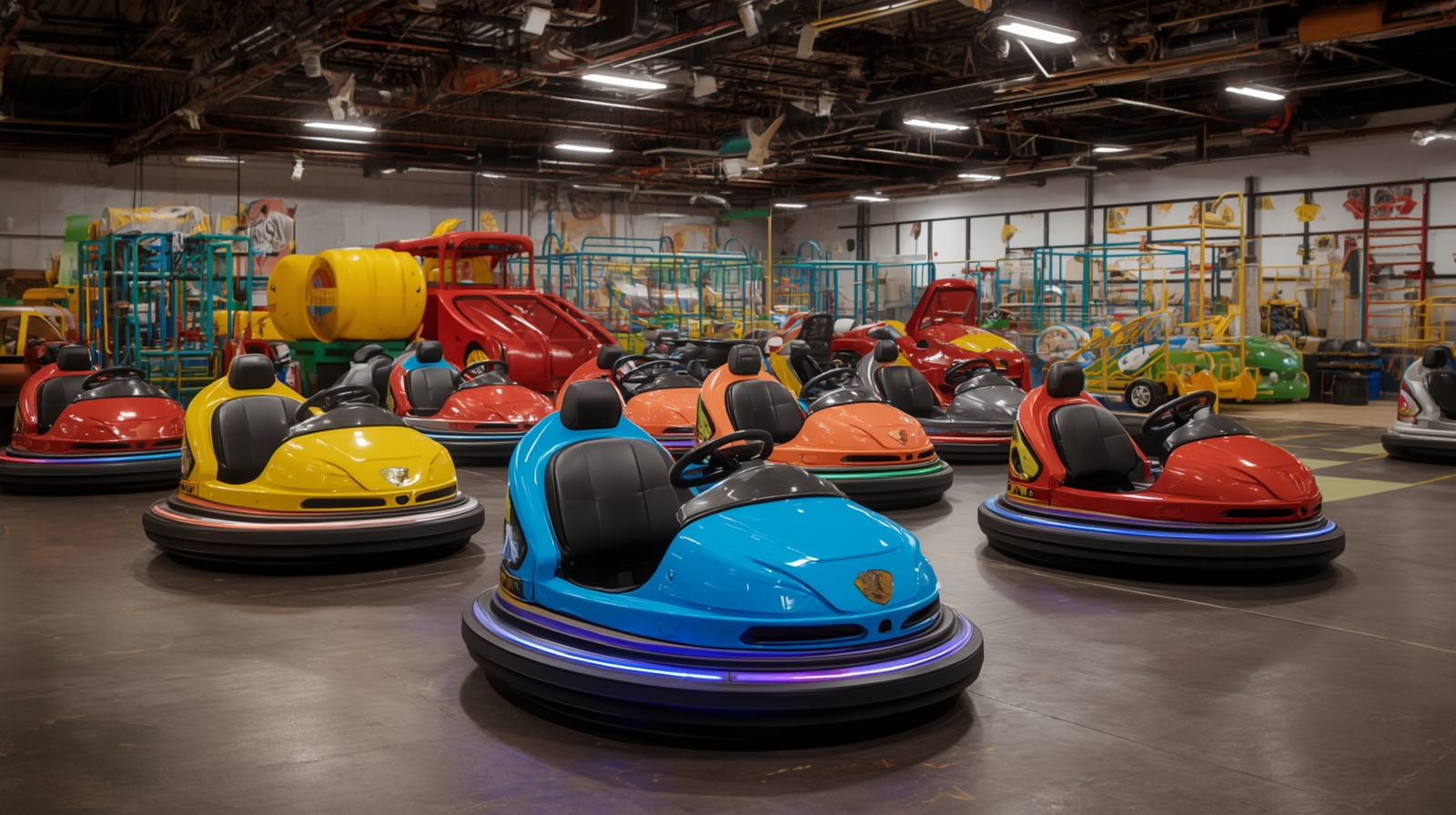 Bumper Car at jus jumpin