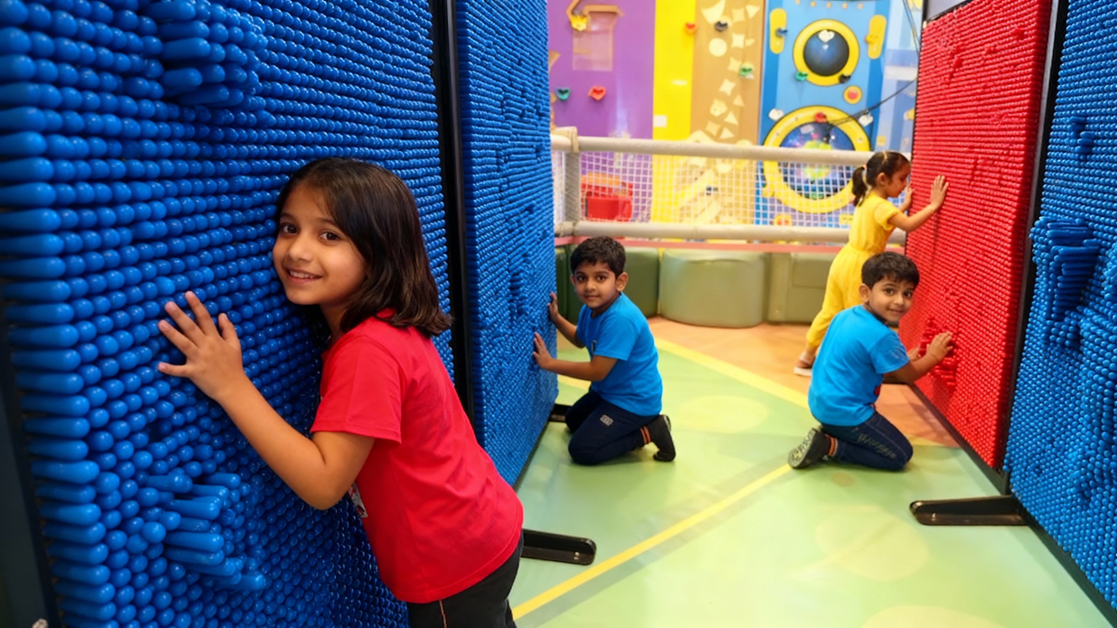 Pin wall Game At Jus Jumpin Avani Mall