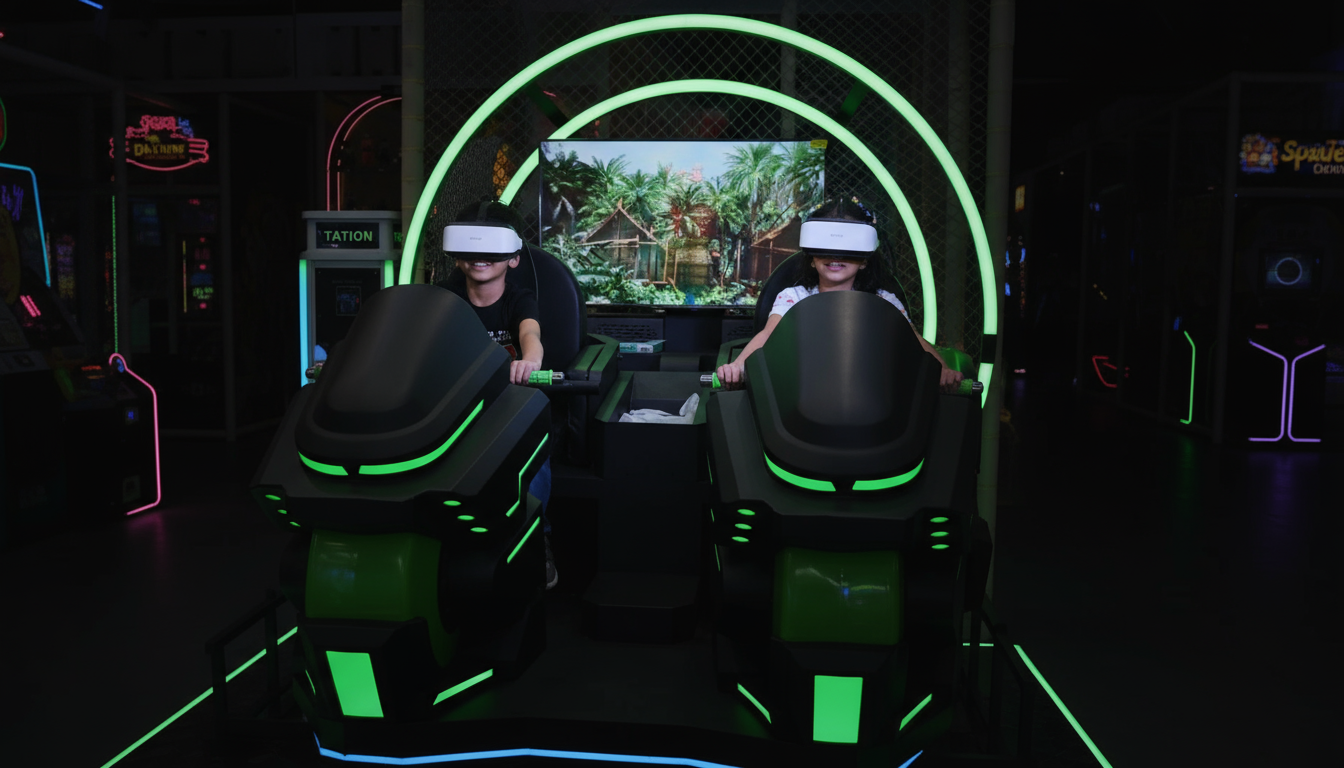 VR Games in Jus Jumpin