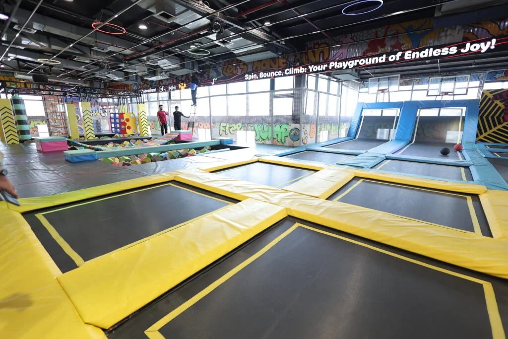 Trampoline Jumping Zones