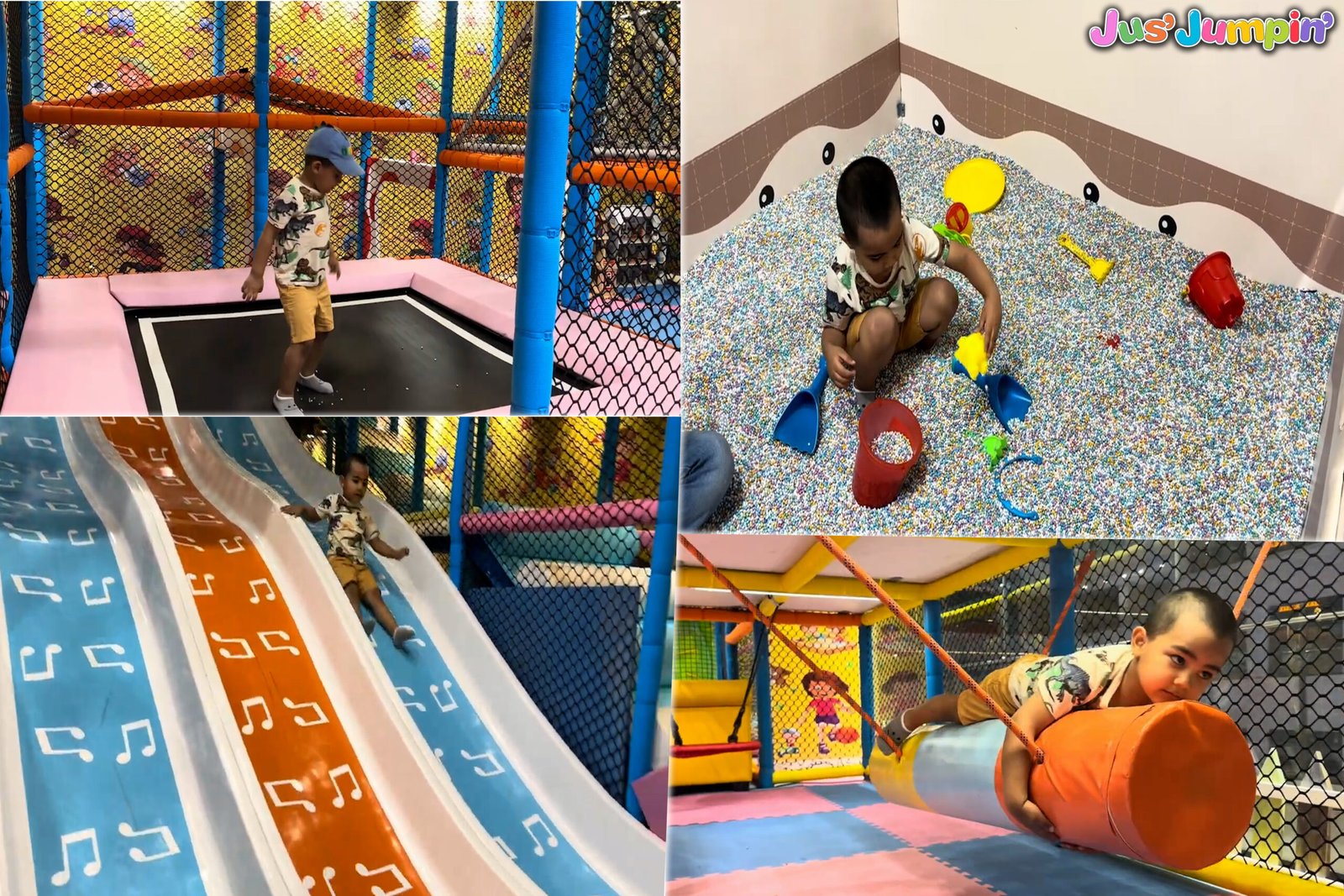 You are currently viewing  Beat the Heat: Jus Jumpin Kids Playground at Spectrum Metro Mall, Noida